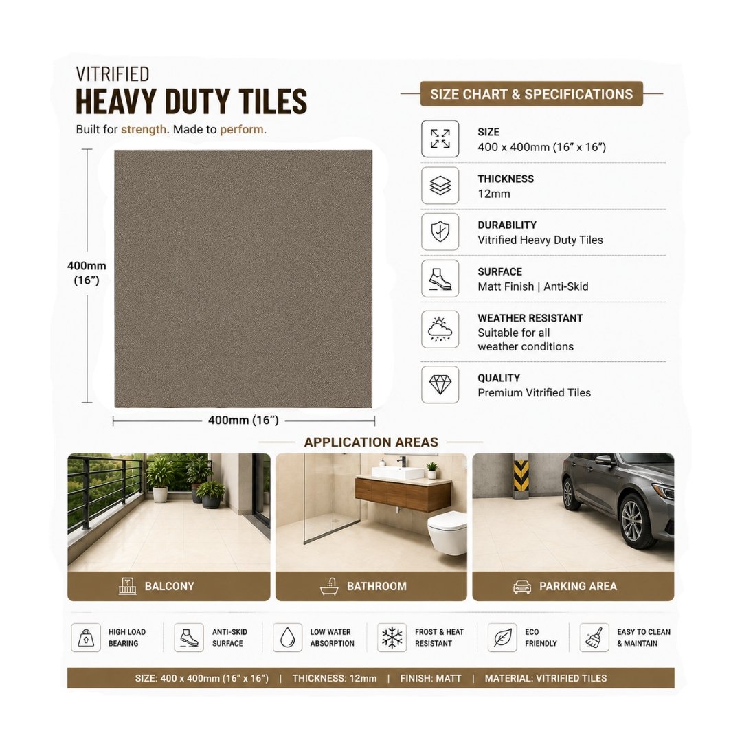 AL 11720 Plain and texture Bathroom Tiles - My Home Studio